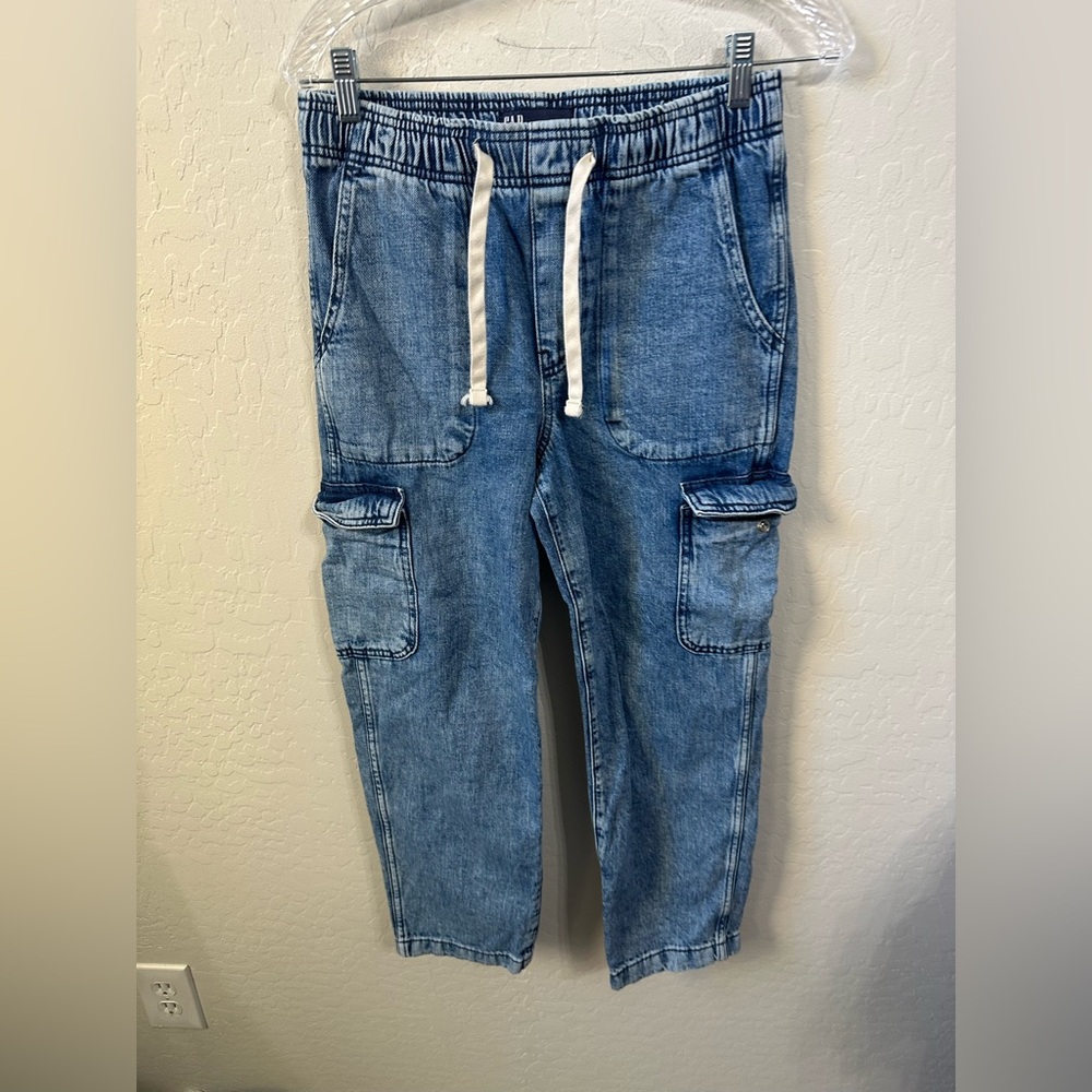 GAP Blue Denim Jogger Pants